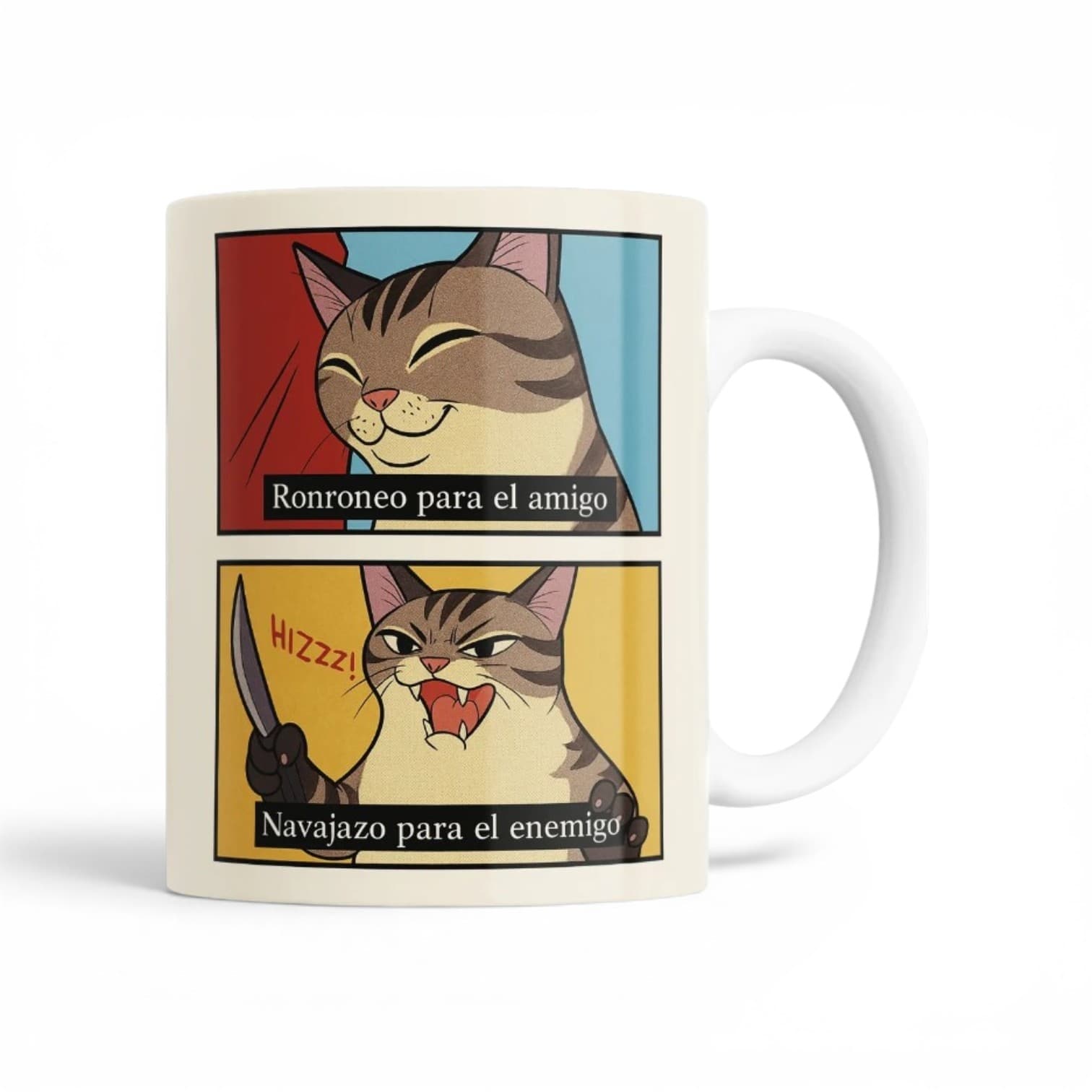Taza de cerámica sublimada