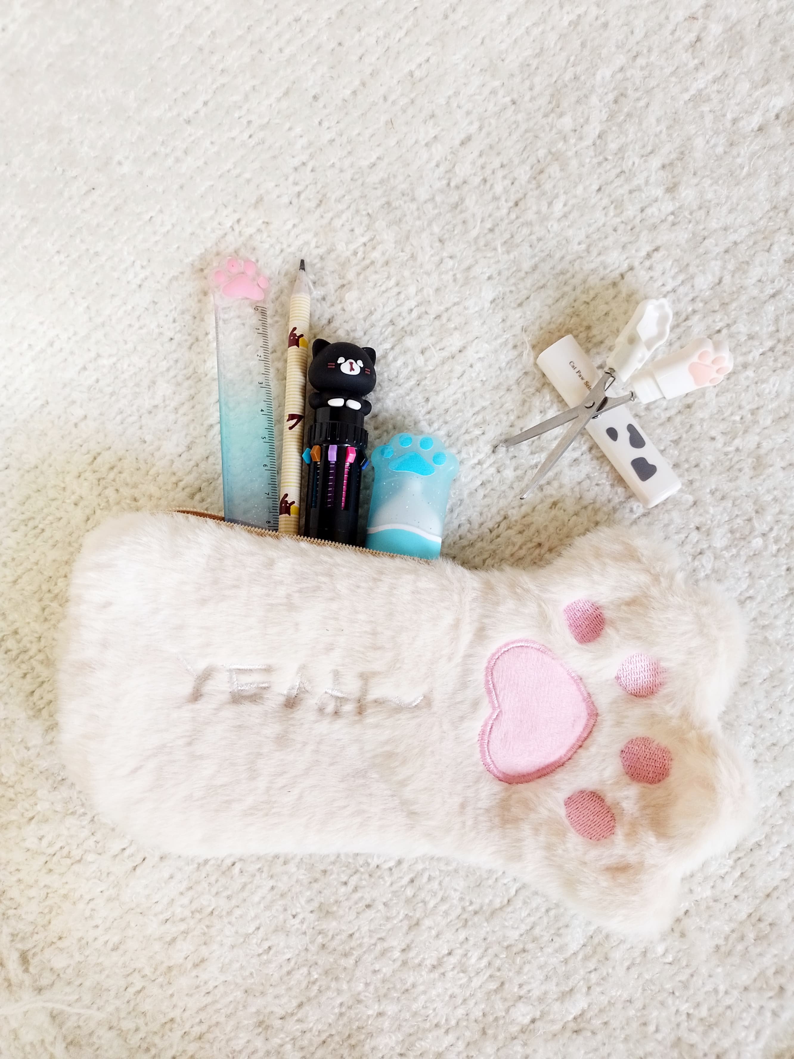 Cartuchera: Patitas suaves