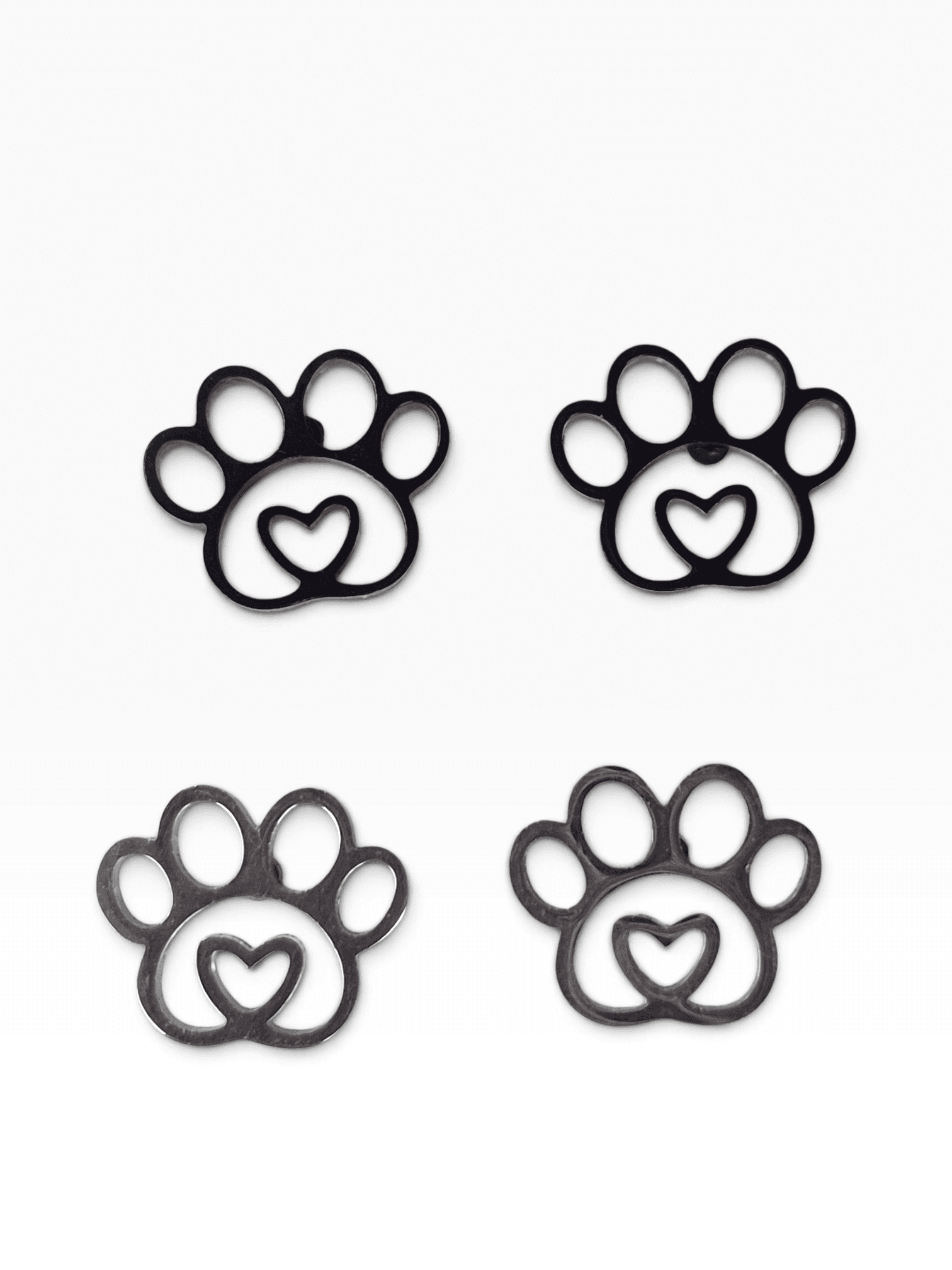 Aros: Patitas con corazón