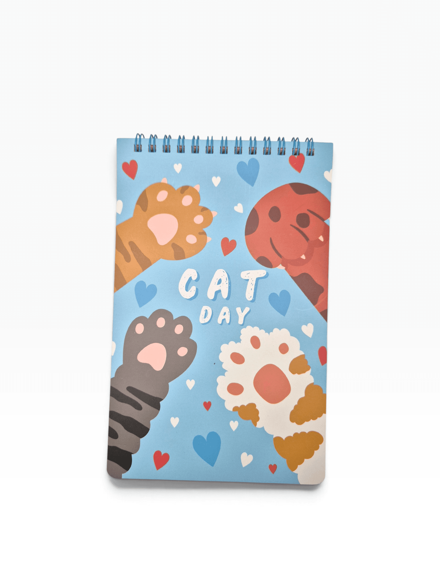 Libreta vertical chica: (Hojas estampadas)
