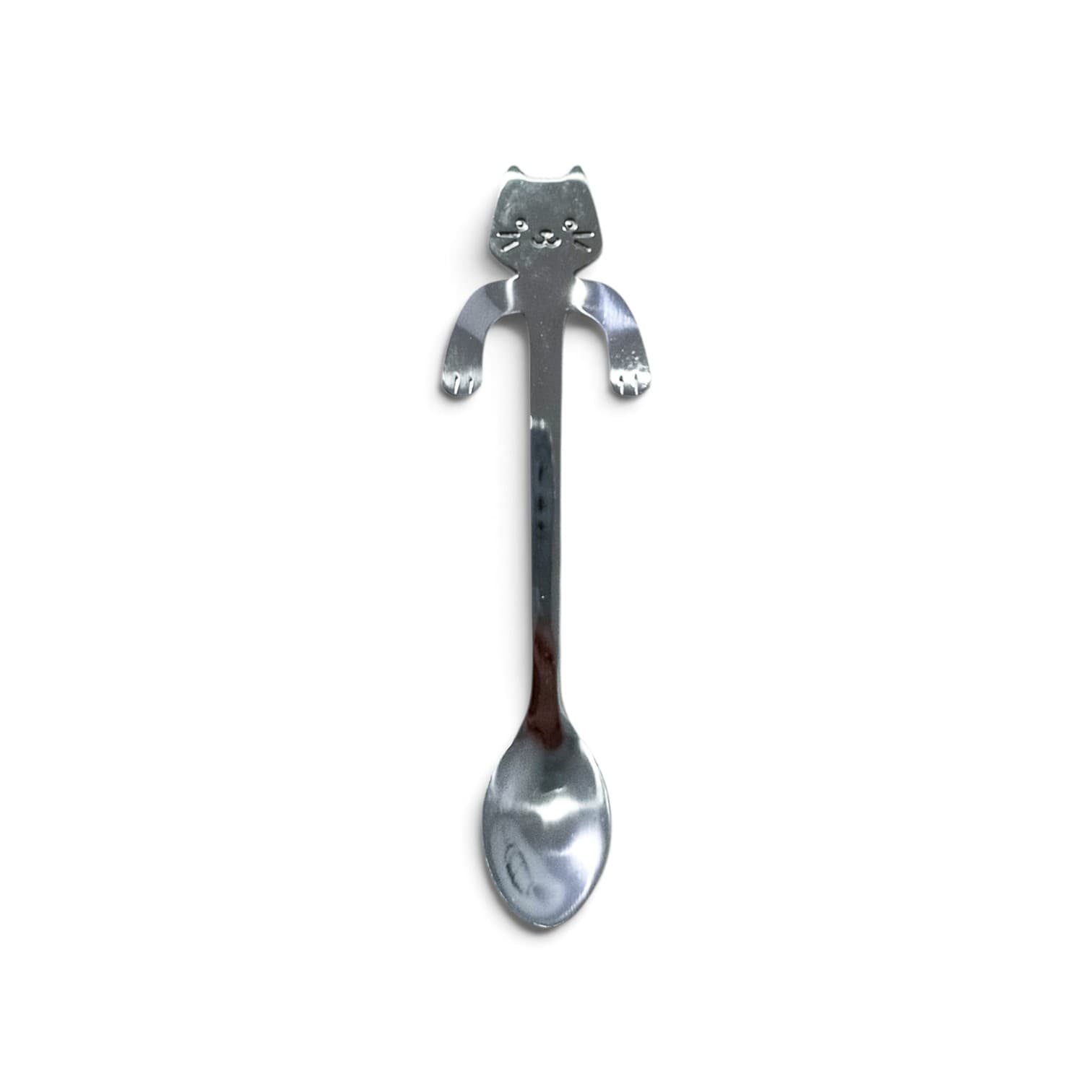 Cucharas: Gato con bracitos