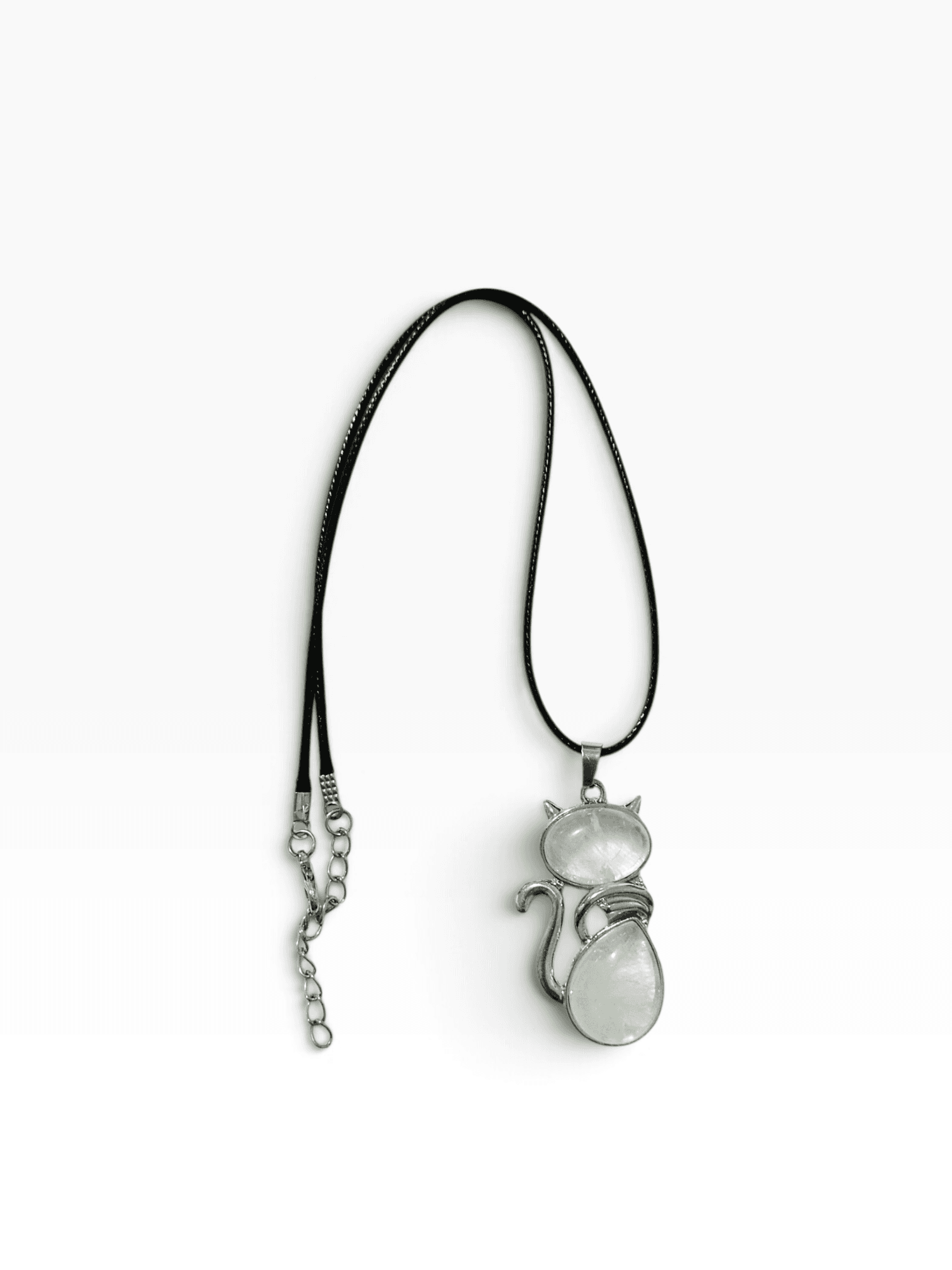 Collar: Gato de piedra